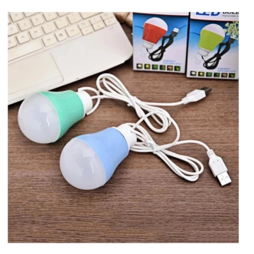 Bóng đèn cắm trại Led cổng USB siêu sáng tiết kiệm điện 5W | BigBuy360 - bigbuy360.vn