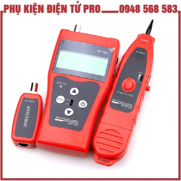 [Hàng Chính Hãng] Máy Test Mạng Đa Năng Noyafa Nf-308