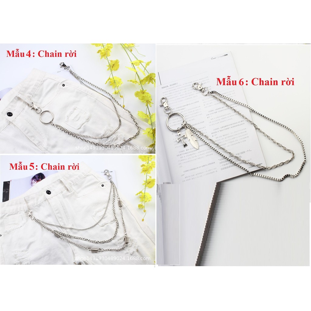 Thắt lưng kèm chain - xích mẫu hot