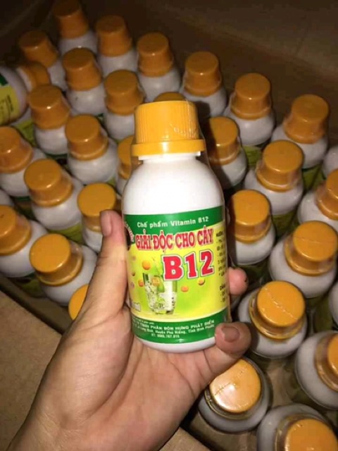Vitamin B12 cho lan, cây cảnh -  Giải độc cây, Tái tạo tế bào mới ( 100ml)