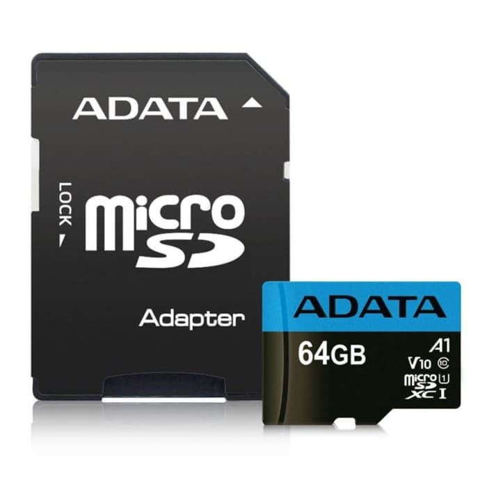 Thẻ Nhớ Micro Sd Adata Premier A1 64gb 100mbps V10 Class 10