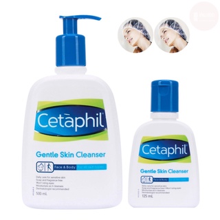 Sữa rửa mặt cetaphil chính hãng dịu nhẹ không xà phòng 125ml/ 500ml - cetaphil gentle skin cleanser 1