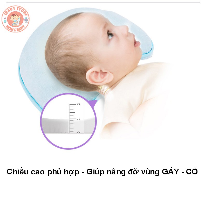 Trợ giá - Gối cao su non chống méo đầu babymoov ( chính hãng )