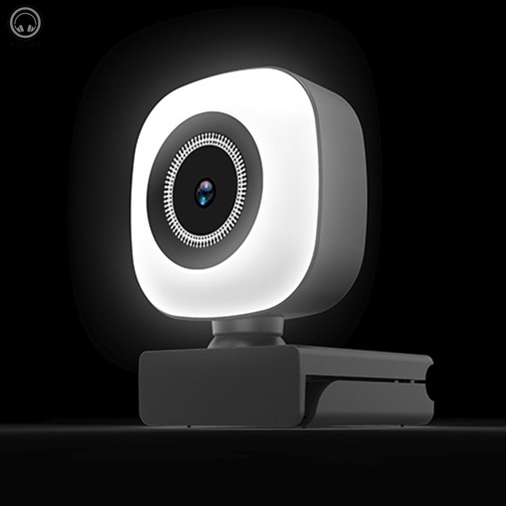 Webcam R 4k Cổng Usb Có Đèn Led Kèm Micro Tiện Dụng