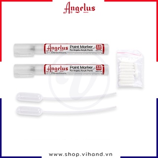 Bộ bút marker vẽ màu Acrylic Angelus Empty Paint Marker – 5mm