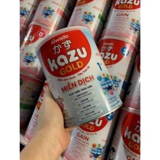 Combo 2lon Sữa Kazu gold Miễn Dịch 0+ 1+ 2+ (810g)