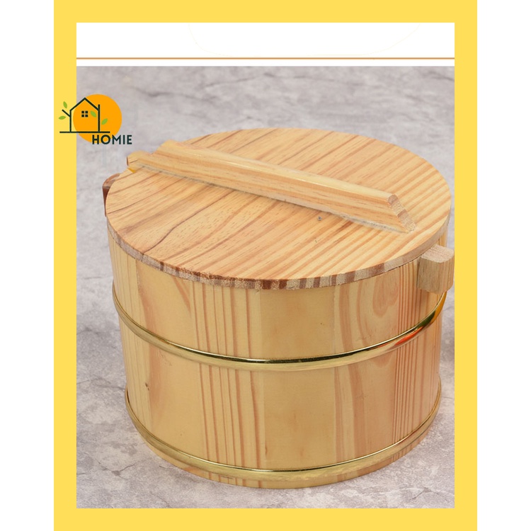 Thố Gỗ Đựng Cơm, Tàu Hũ, Tào Phớ Loại Đường Kính 20cm