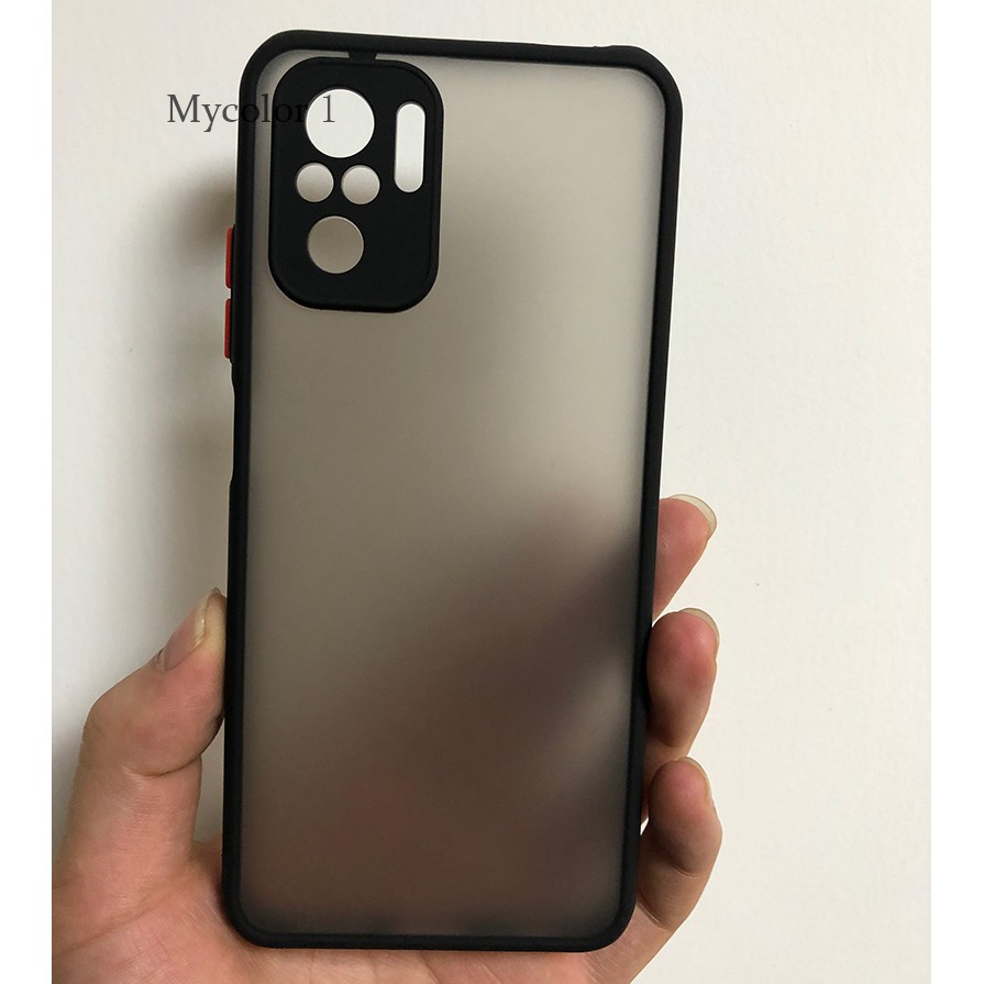 Ốp điện thoại cứng mặt nhám trong suốt chống sốc dành cho Redmi Note 11 11S 11T 11E Pro Plus Pro+ CHINA 5G 4G 2022