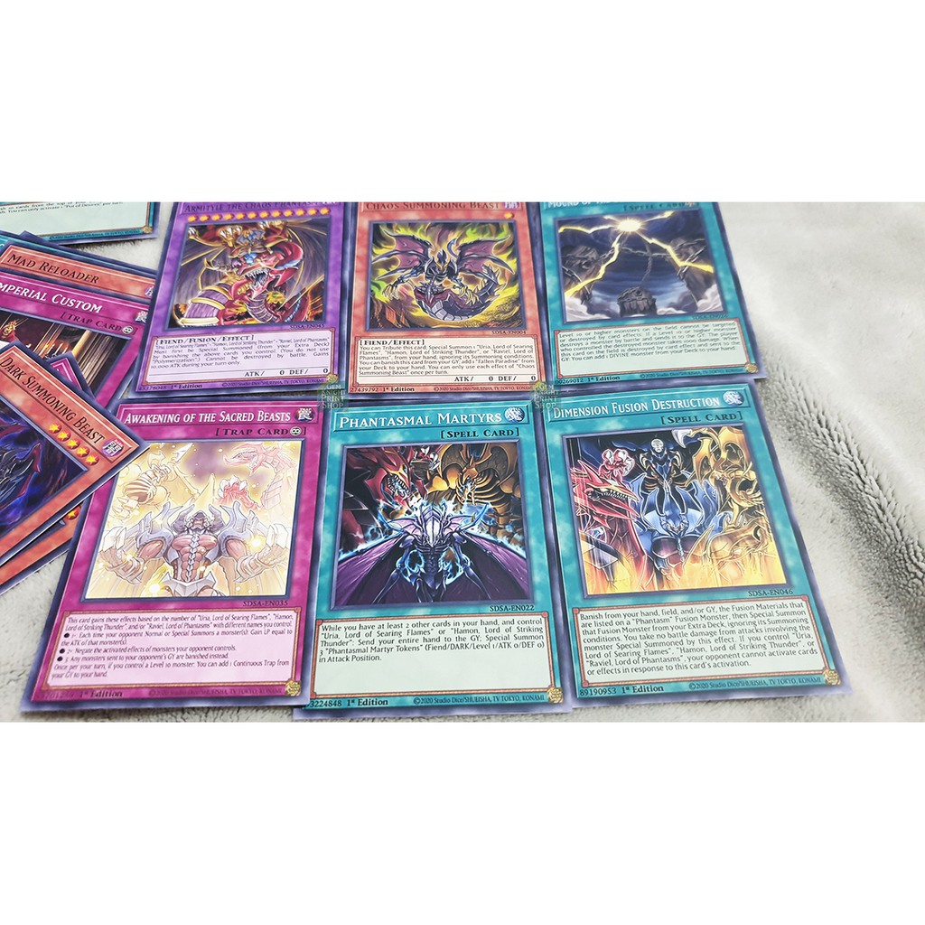 Bộ bài Yugioh - Structure Deck: Sacred Beasts