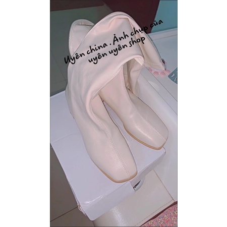 BOOTS CỔ CAO CỰC ĐẸP DA XỊN , LÓT LÔNG , KHOÁ ĐẰNG SAU | BigBuy360 - bigbuy360.vn