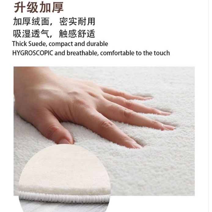 Thảm Lót Sàn Họa Tiết Mèo Hoạt Hình Trang Trí Phòng Khách / Phòng Ngủ