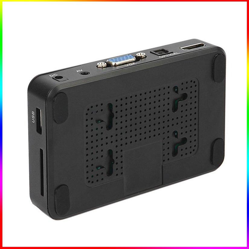 Máy Phát Đa Phương Tiện Full 1080p Hdmi-Compatible Vga Av Usb Mini H7 | BigBuy360 - bigbuy360.vn