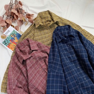 Áo sơ mi oversize tay phồng