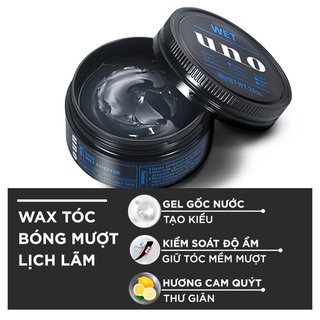 (Chính Hãng) Sáp Vuốt Tóc Uno Wet Effector 80gr