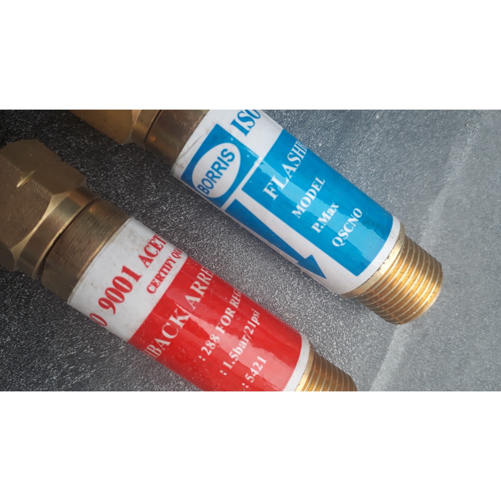 Van chống cháy ngược Oxy hoặc Nitơ (Lắp vào đồng hồ)