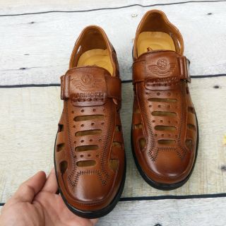 Giày rọ nam da bò mềm mại