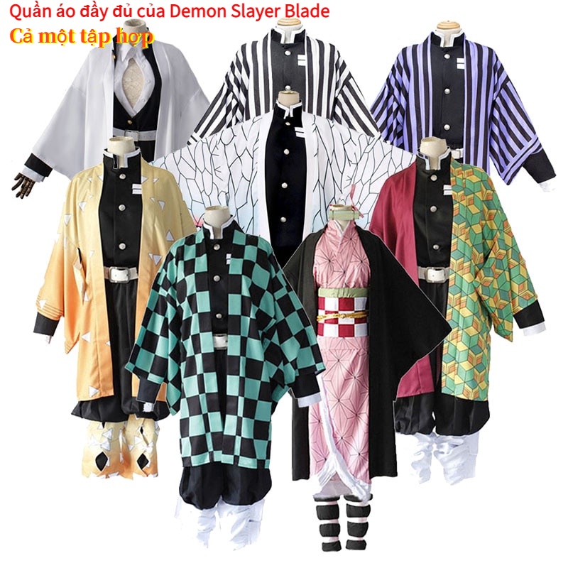 Bộ trang phục cosplay nhân vật phim Demon Slayer : Kimetsu no Yaiba