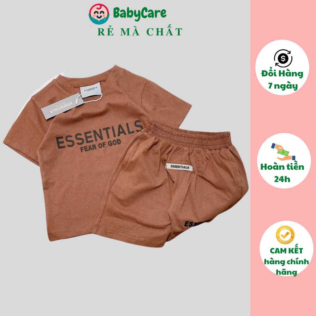 size đại 30-40kg [Big size 20-40kg] Bộ ngắn tay bé trai/ Bộ Esssan thời thượng giành riêng cho bé trai từ 5-40kg, chất c