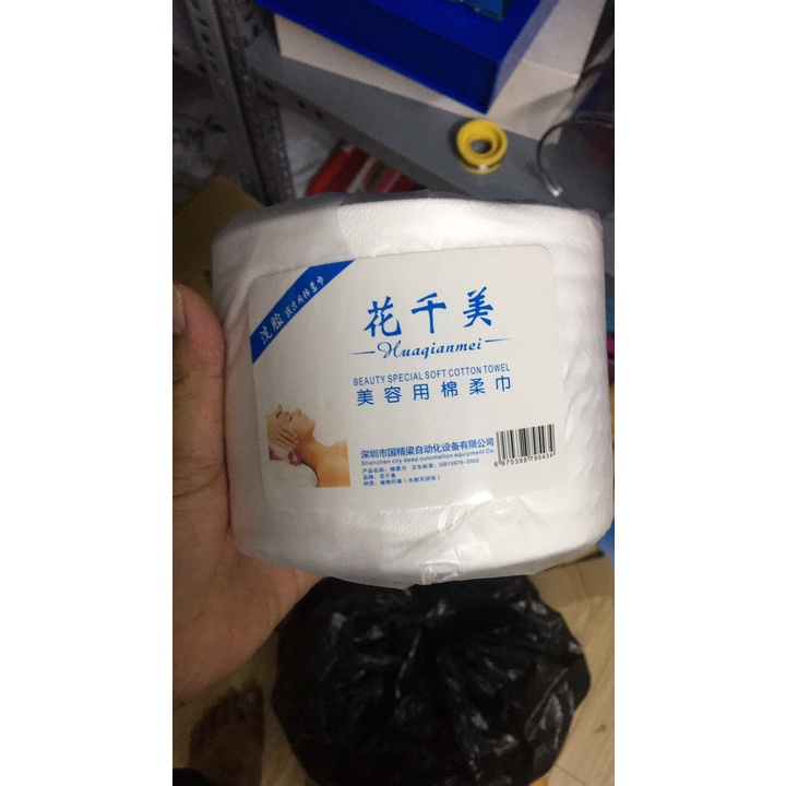 Giấy cuộn spa - Giấy lau mặt không dệt