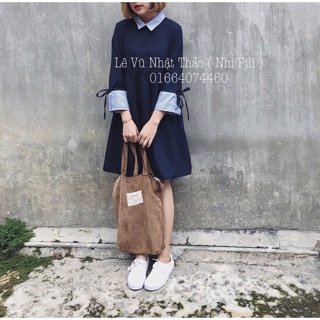 Babydoll phối kẻ