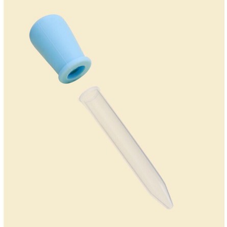 Ống hút sữa, bón thuốc đầu bóp silicon mềm cho bé