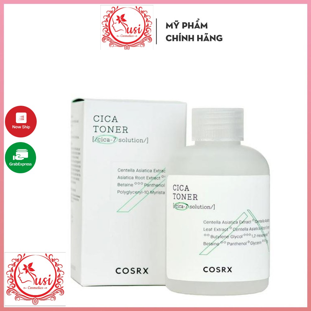 Nước Hoa Hồng Chiết Xuất Rau Má Làm Dịu Da Mụn COSRX Pure Fit CICA Toner 150ml