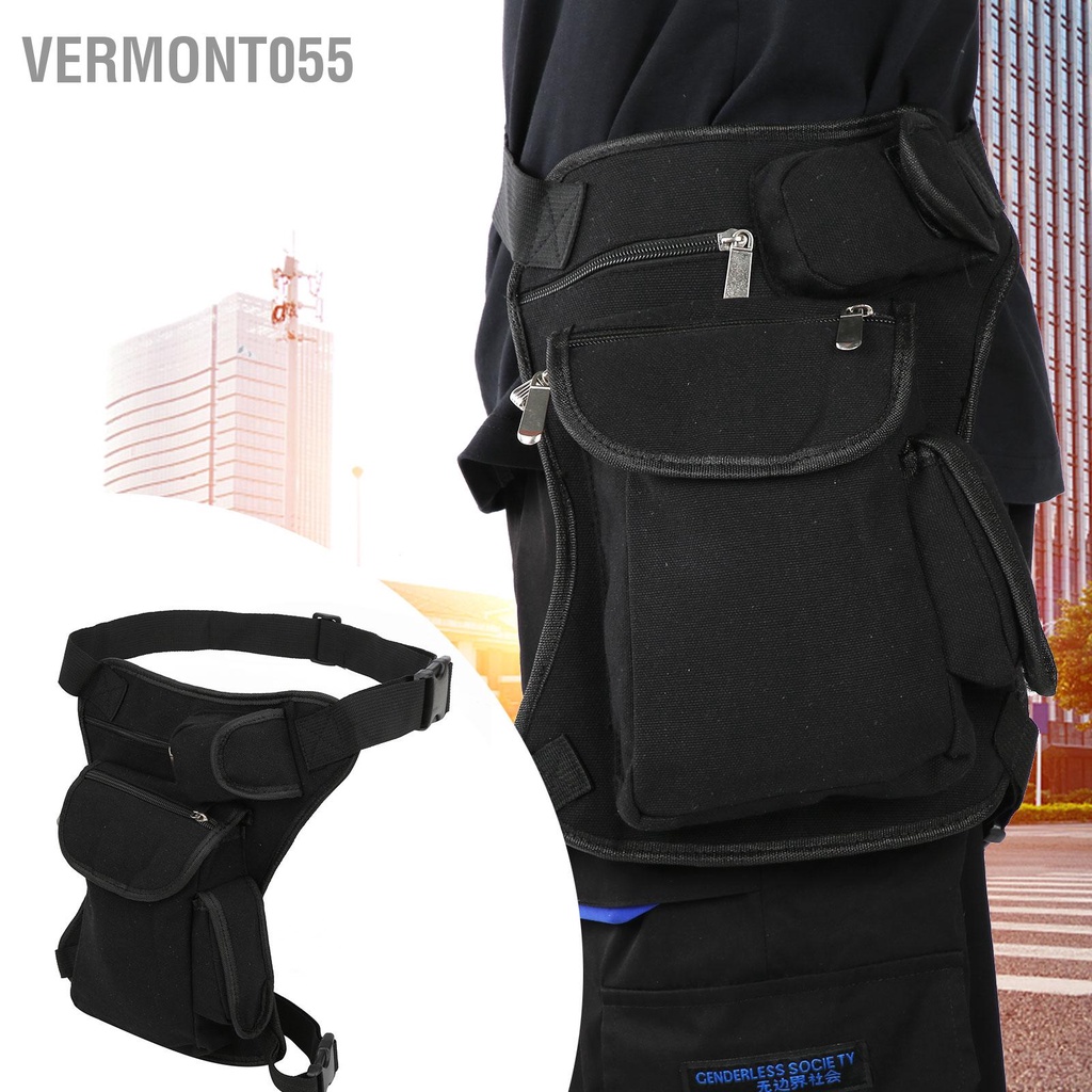 Vermont055 Túi đeo thắt lưng đa chức năng chân vui nhộn Du lịch ngoài trời Đạp xe đi máy