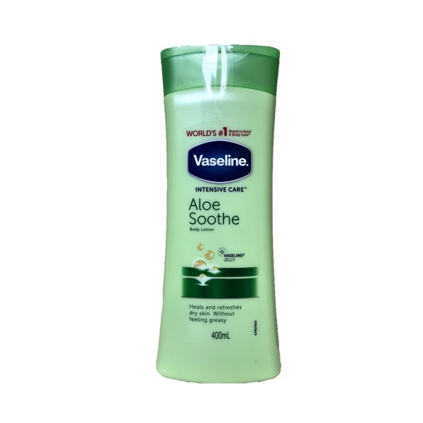[TOP 1 SHOPEE] Dưỡng thể Vaseline Intensive Care 400ml (Bill Anh)