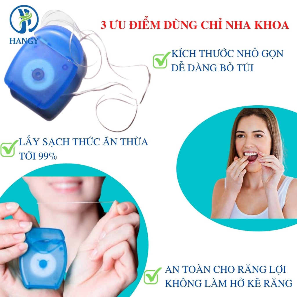 Chỉ nha khoa đơn sợi Diya dài 50m nhập khẩu HANGY