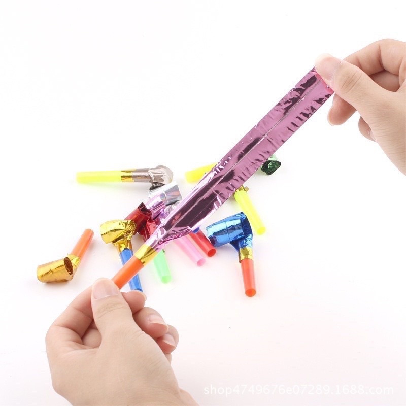 Còi Thổi Vui Nhộn Và Trang Trí Tiệc Sinh Nhật Cho Bé.