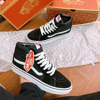 Giầy van.s sk8 đen da thật 1:1 ( full box + free ship )