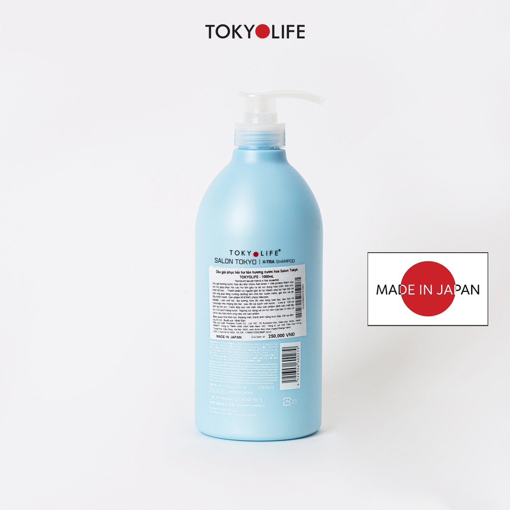 Dầu gội phục hồi hư tổn hương nước hoa TOKYOLIFE 1000ml 4520306600279-0324