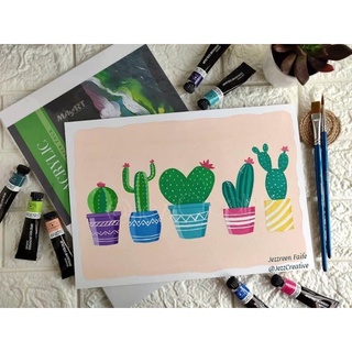 [DA ĐEN] Giấy Acrylic MayArt 360gsm