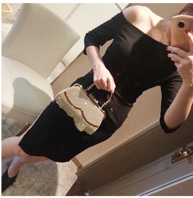 Clutch cầm tay siêu sang chảnh - TS01 | BigBuy360 - bigbuy360.vn