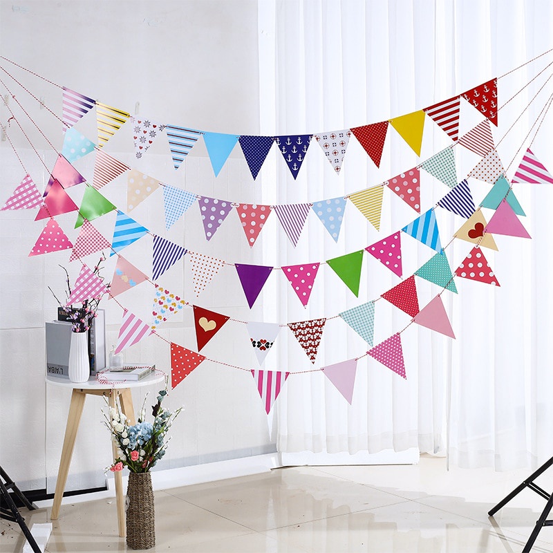 Băng Rôn Chữ Happy Birthday Trang Trí Tiệc Sinh Nhật