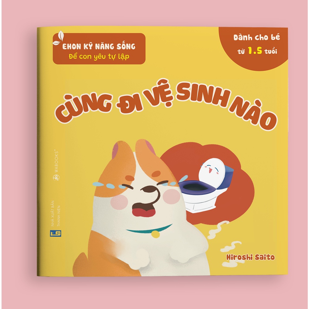 [Mã LT50 giảm 50k đơn 250k] Sách Ehon - Kỹ Năng Sống - Bộ 4 cuôn Để Con Yêu Tự Lập (Dành cho bé từ 1.5 - 6 tuổi )