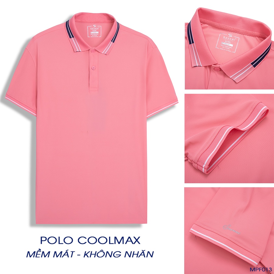 Áo Thun Polo Nam SAVANI Thiết Kế Basic Trẻ Trung Năng Động MPF016
