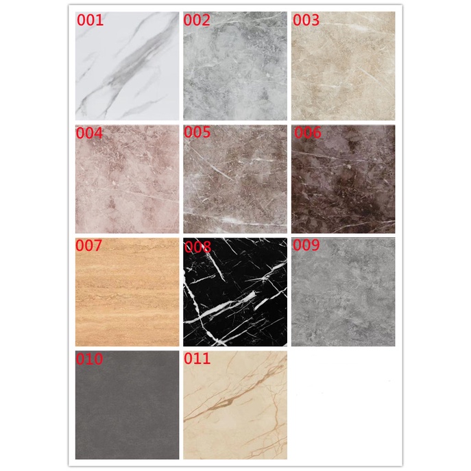 Miếng Dán Sàn Nhà Họa Tiết Vân Đá 3D Bằng PVC Kích Thước 30X30Cm Chống Thấm Nước Trang Trí Nhà Cửa DIY