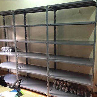 Kệ sắt V lỗ Cao 2m, Dài 1,2m, Rộng 0,3m, 6 Tầng