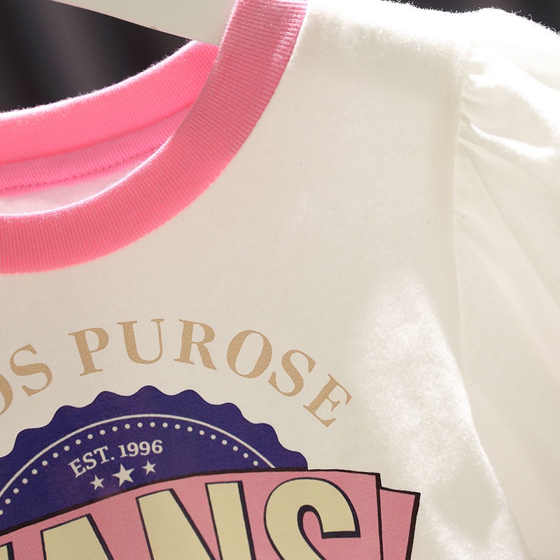 2023✿ Áo Thun Tay Ngắn In Chữ Thiết Kế Mới Thời Trang Mùa Hè Theo Phong Cách Hàn Quốc Cho Nữ