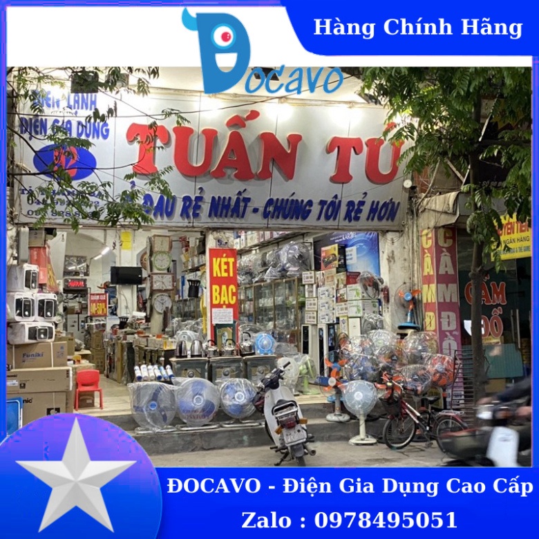 Quạt đảo trần điện cơ thống nhất Vinawind QTD400X có điều khiển Đocavo xincosmetics