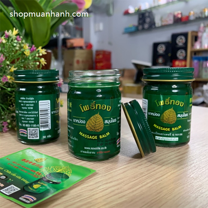 Dầu cù là BỒ ĐỀ Massage Balm Thái lan chính hãng hũ to 50gr