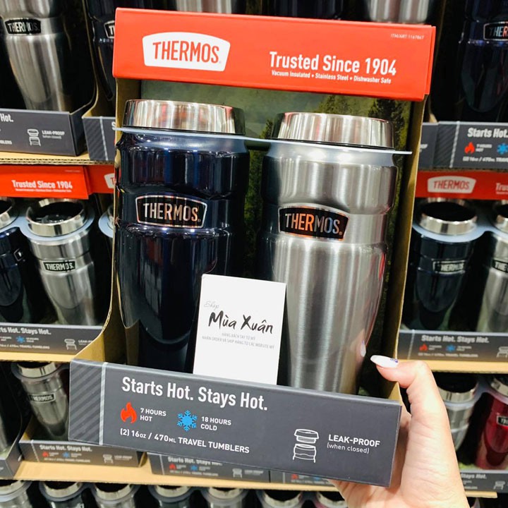 Ly giữ nhiệt Thermos Stainless Steel King Travel Tumbler, 470m - Giá 570k/1 ly