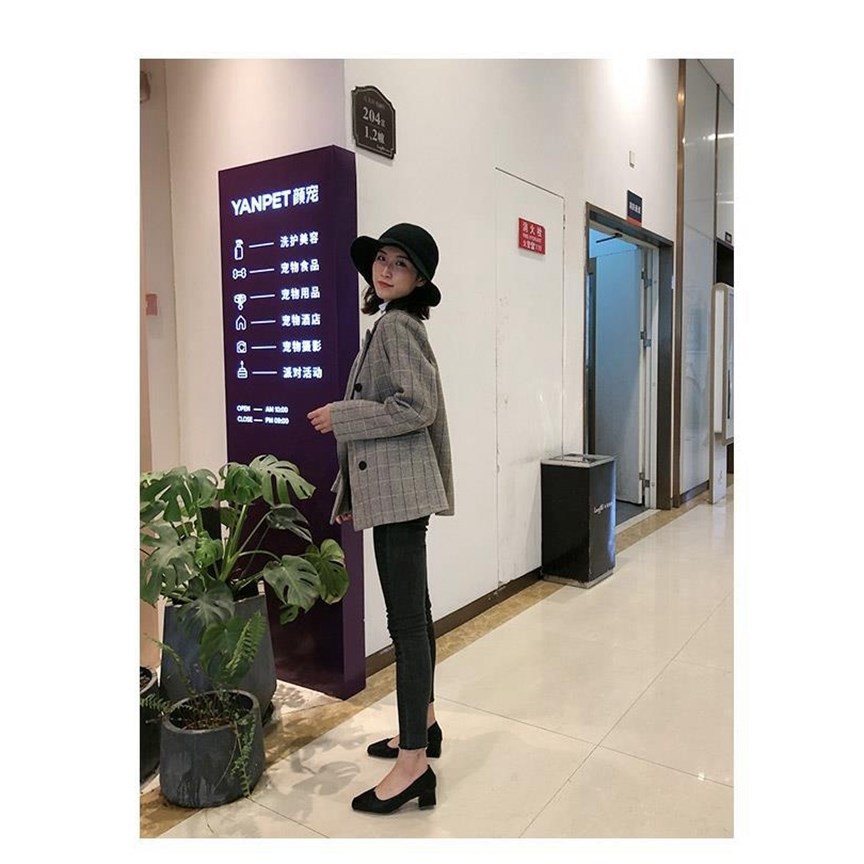 Giày Búp Bê Da Mềm Gót Vuông Thời Trang Cho Nữ | BigBuy360 - bigbuy360.vn