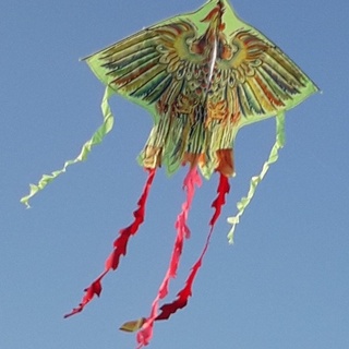 Diều phượng hoàng lửa 5 đuôi loại to đại- kèm dây