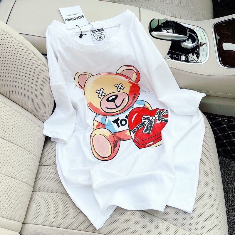 ÁoThun Nữ, ÁoPhông Nữ Free Size 100% Cotton Hàng QC Loại 1 Full Túi Zip