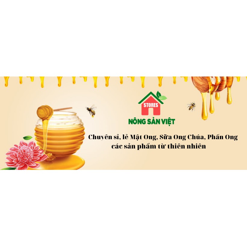 Mật Ong Hoa Cỏ Kim  Nguyên Chất 1 Lít  - Đền Gấp 10 Lần Nếu Phát Hiện Mật Giả
