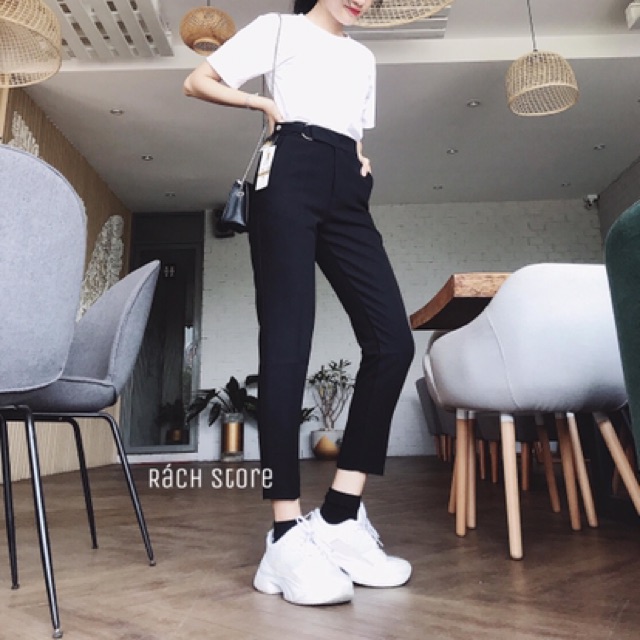 QUẦN TÂY BAGGY lưng cao + kèm ẢNH THẬT | BigBuy360 - bigbuy360.vn