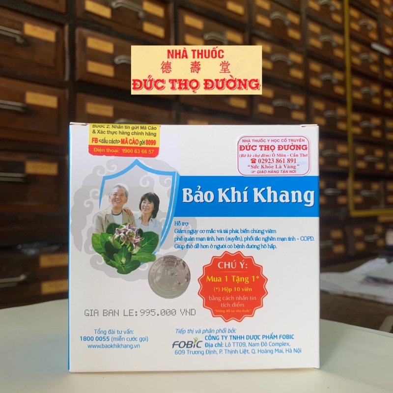 Bảo Khí Khang - Hộp lớn 120 viên