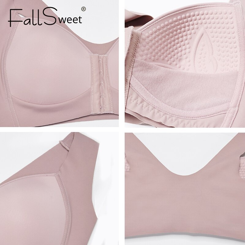 FallSweet 34-48 Áo Lót Bigsize Nâng Ngực Không Đường May plus size